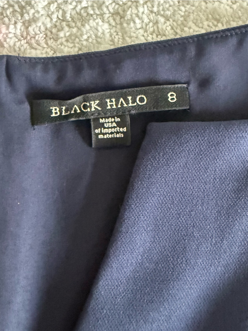 Black Halo Midi Dress - Picture 4 of 4
